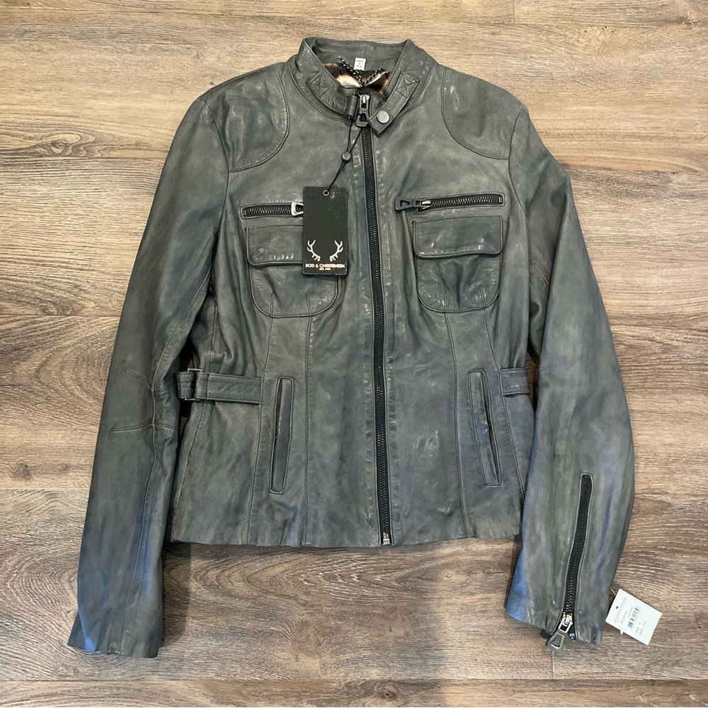New Bod & Christensen leather jacket